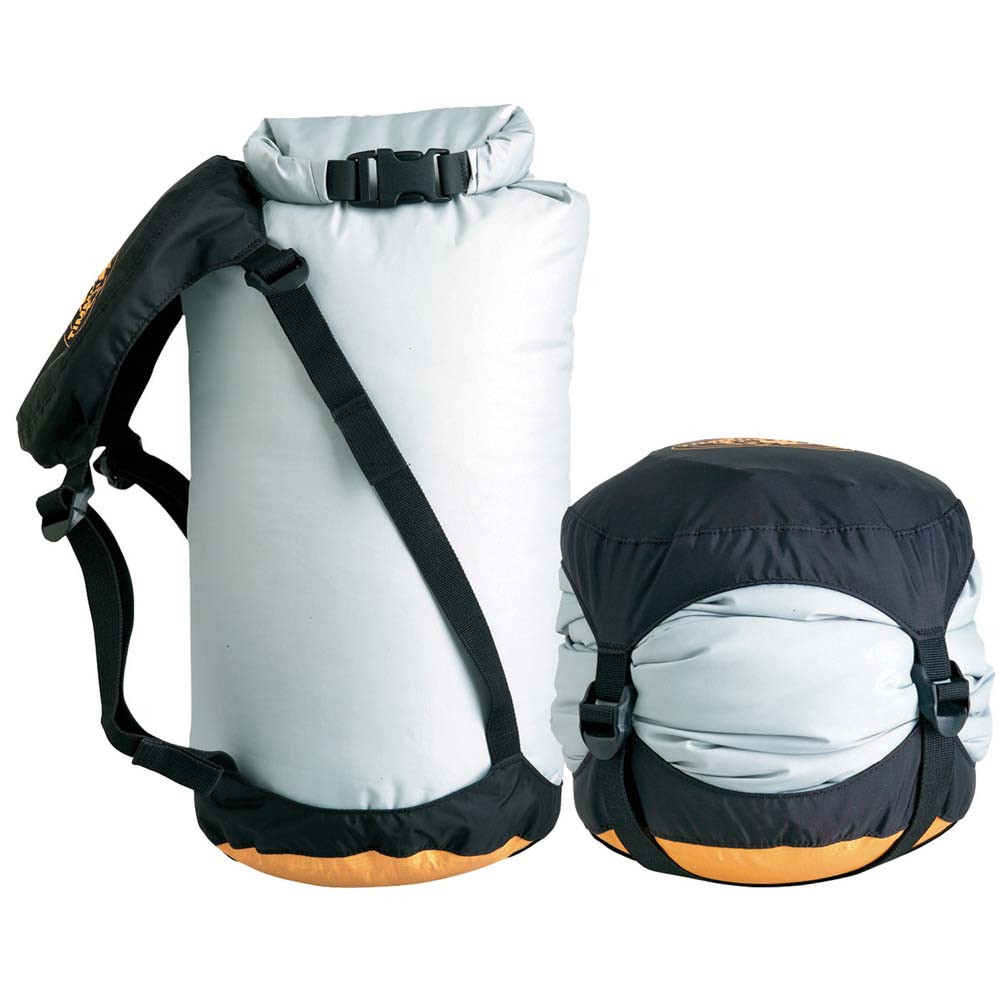 Sea to Summit eVent Compression Dry Sack. This dry sack compresses to minimize space and keep your items dry. 